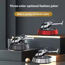 Car Solar Air Freshener Helicopter
