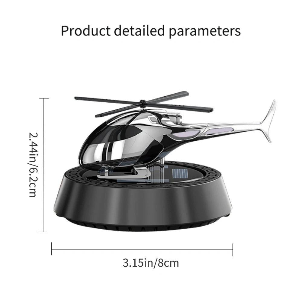 Car Solar Air Freshener Helicopter